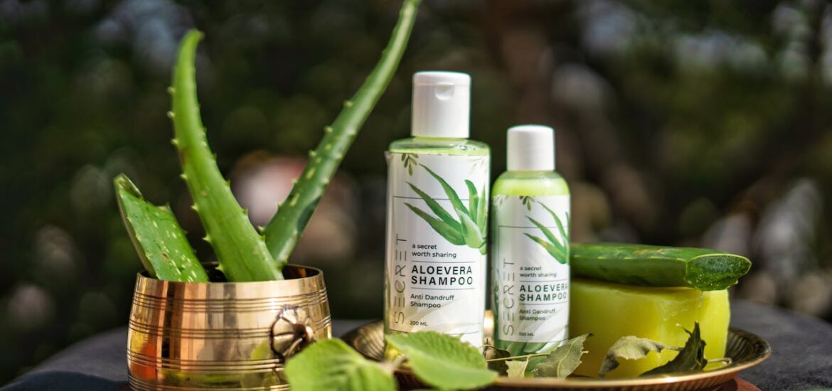 shampooing et l'après-shampooing
